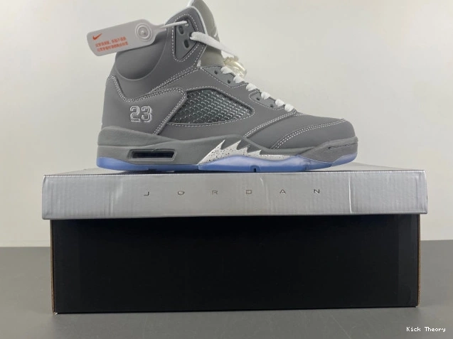 Kick Theory 136027-005 Retro Air Wolf Jordan 5 Grey 0630